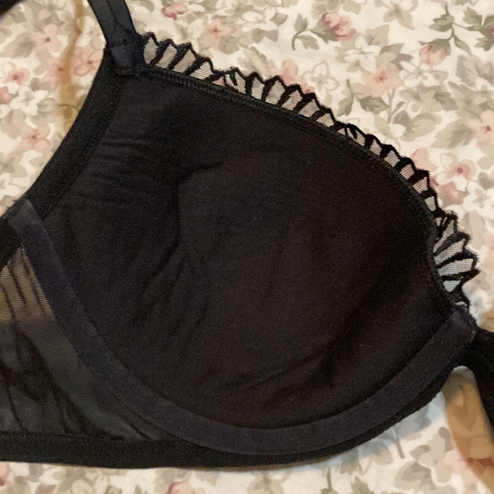 La Perla Black Bra Size 2 / 34D - Picture 6 of 10